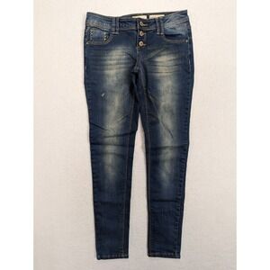 Ranbeeri Womens Jeans Skinny Size 3 Cotton Blend Blue